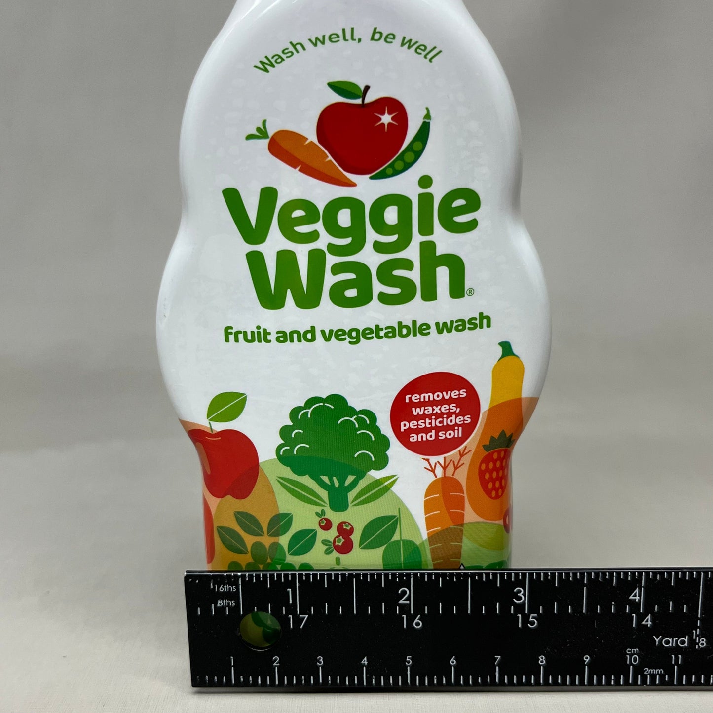 VEGGIE WASH 2-PACK! Fruit and Vegetable Produce Wash Soap 16 fl oz. E R81111 (New)